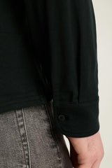 Organic Cotton Long Sleeve Polo