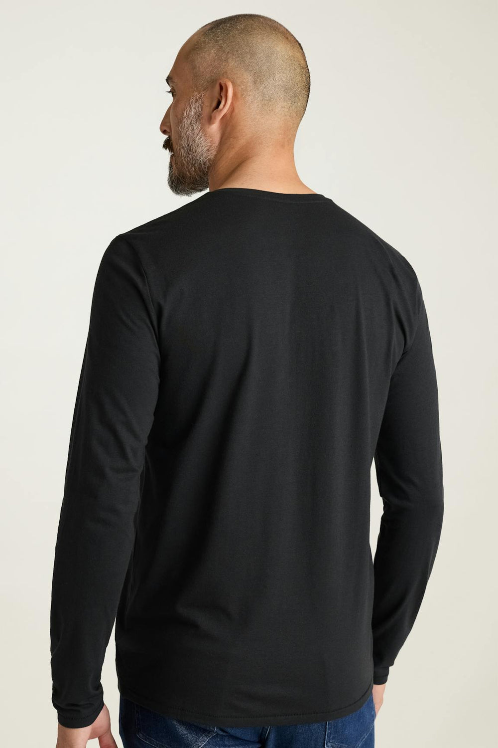 Pima Performance Long Sleeve Henley