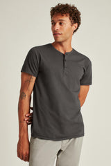 Pima Performance Short Sleeve Henley