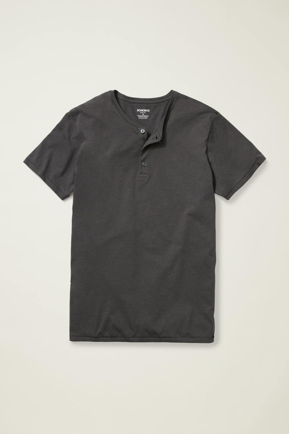 Pima Performance Short Sleeve Henley