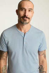 Pima Performance Short Sleeve Henley