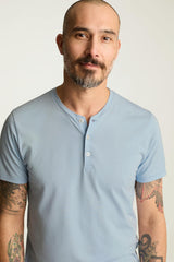 Pima Performance Short Sleeve Henley