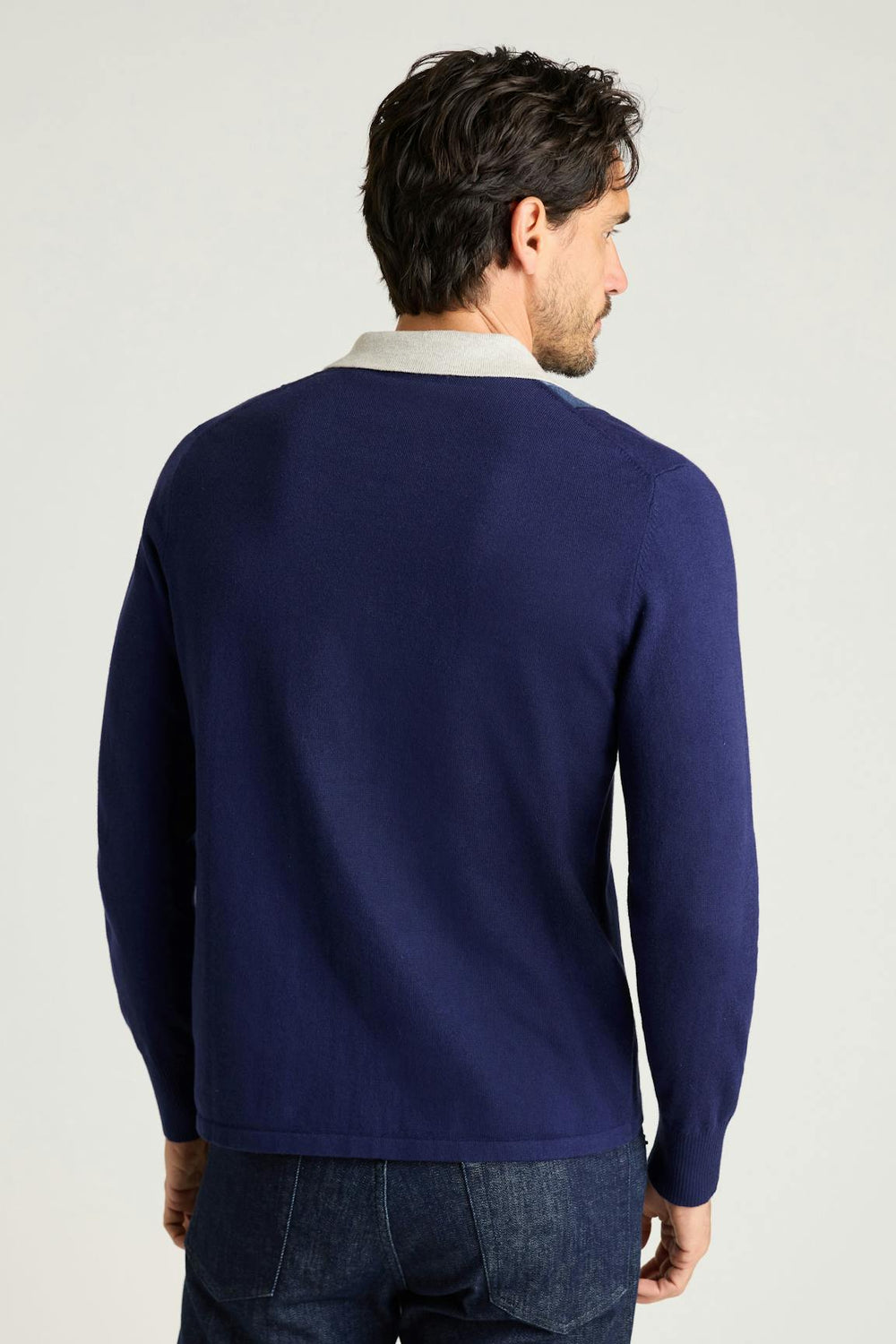 Hudson Long Sleeve Sweater Polo