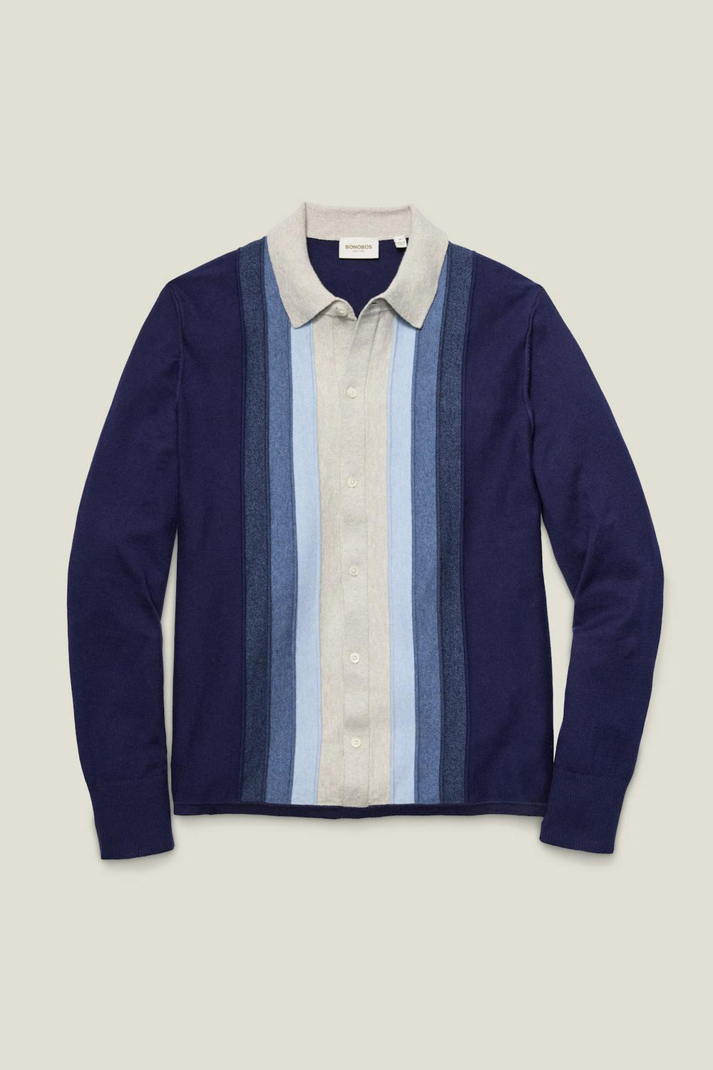 Hudson Long Sleeve Sweater Polo
