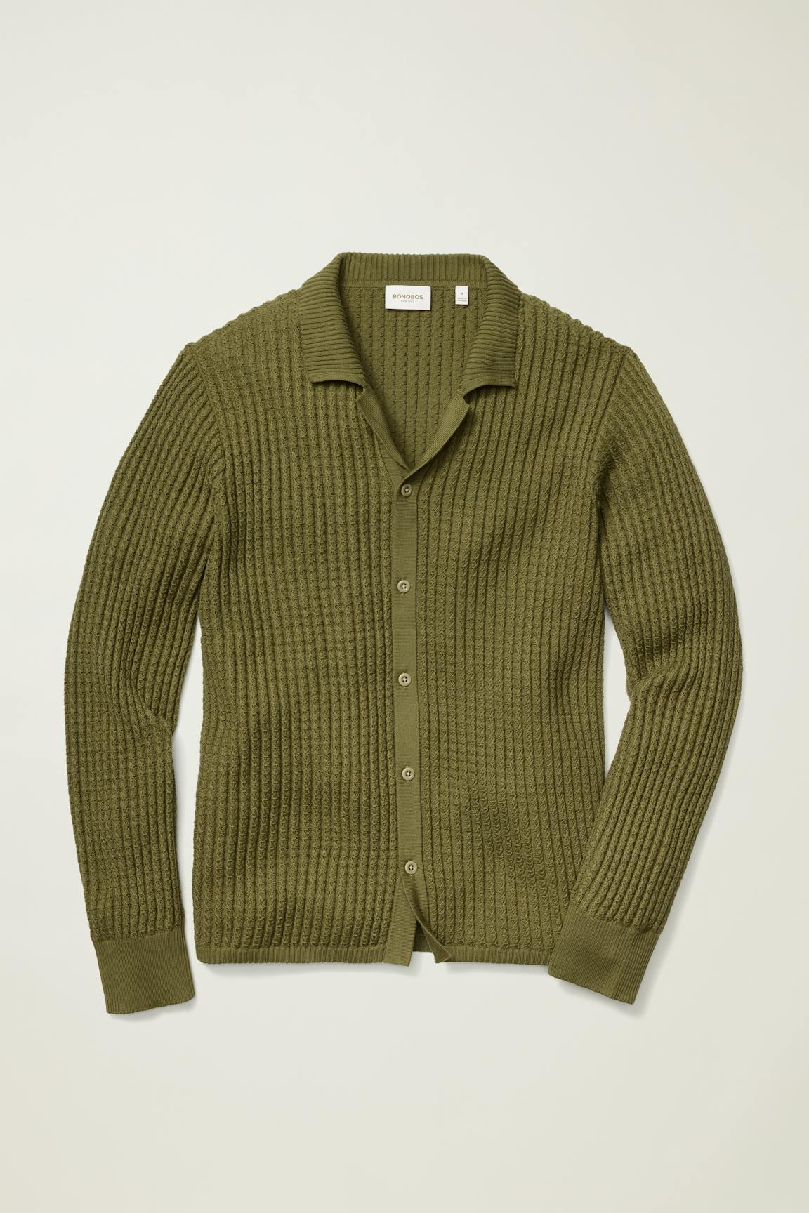 Hudson Long Sleeve Sweater Polo