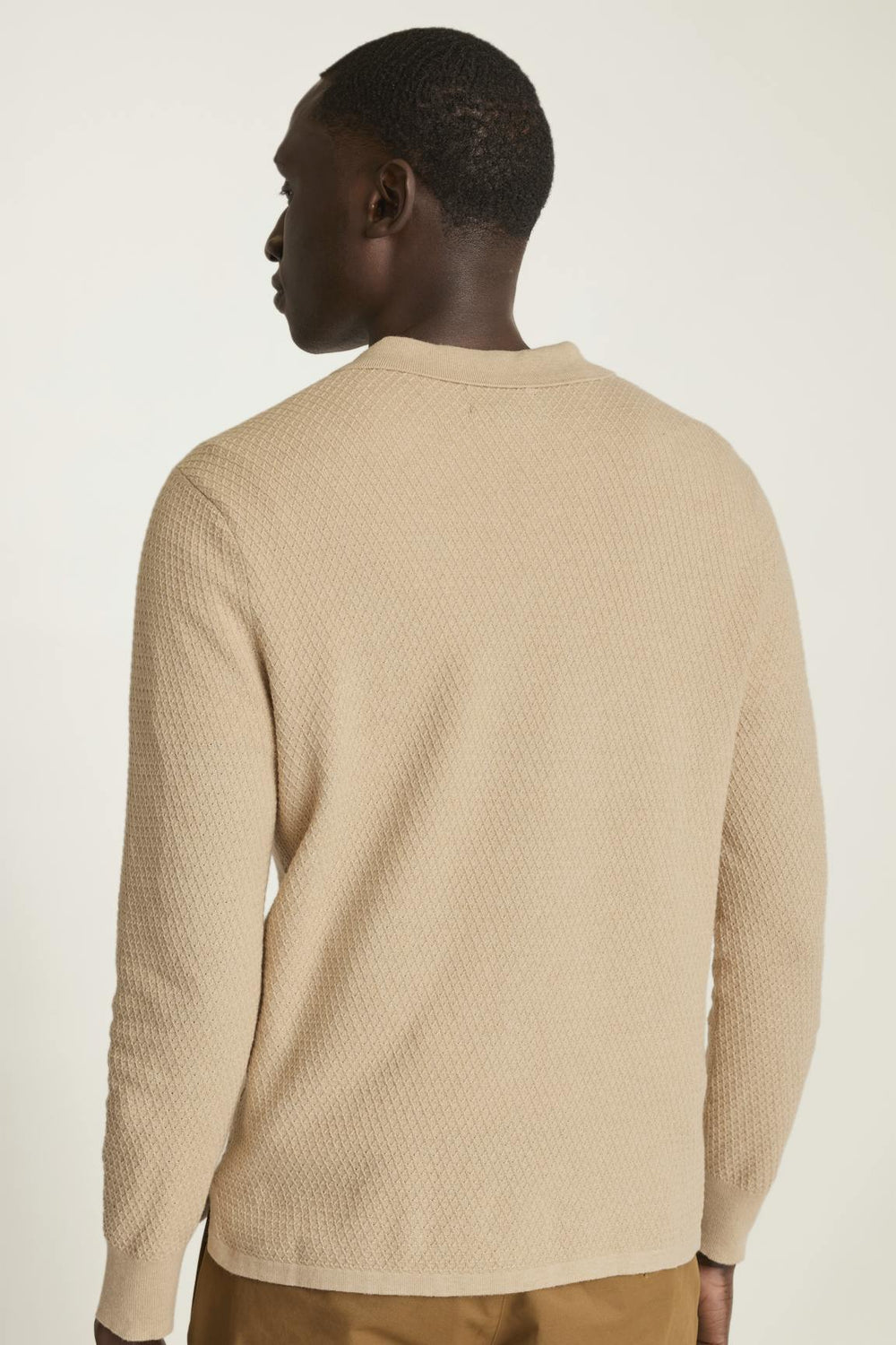 Hudson Long Sleeve Sweater Polo