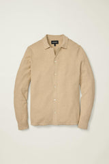 Hudson Long Sleeve Sweater Polo