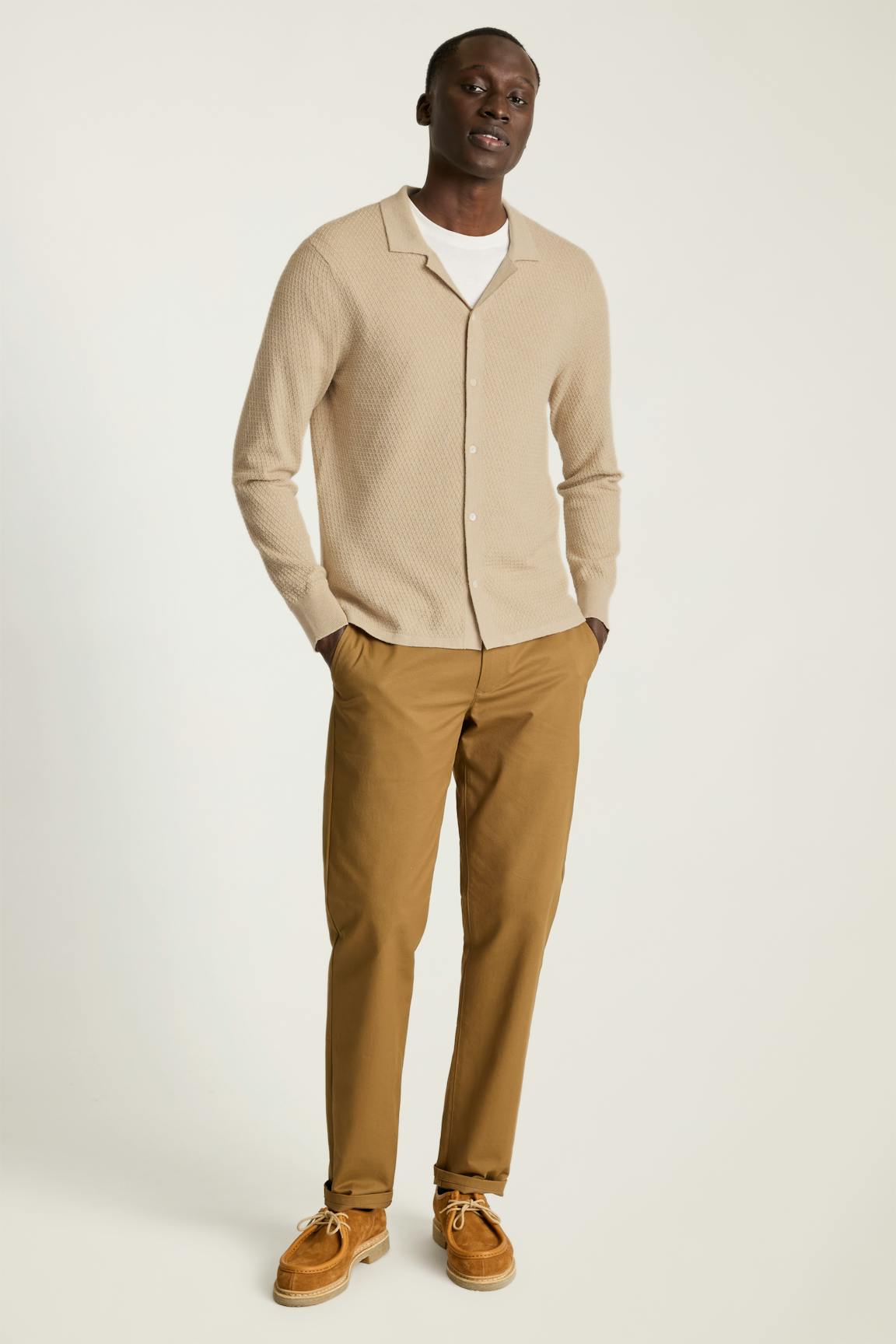 Hudson Long Sleeve Sweater Polo