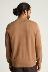 Hudson Long Sleeve Sweater Polo