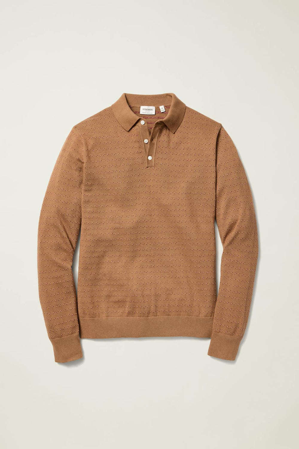 Hudson Long Sleeve Sweater Polo