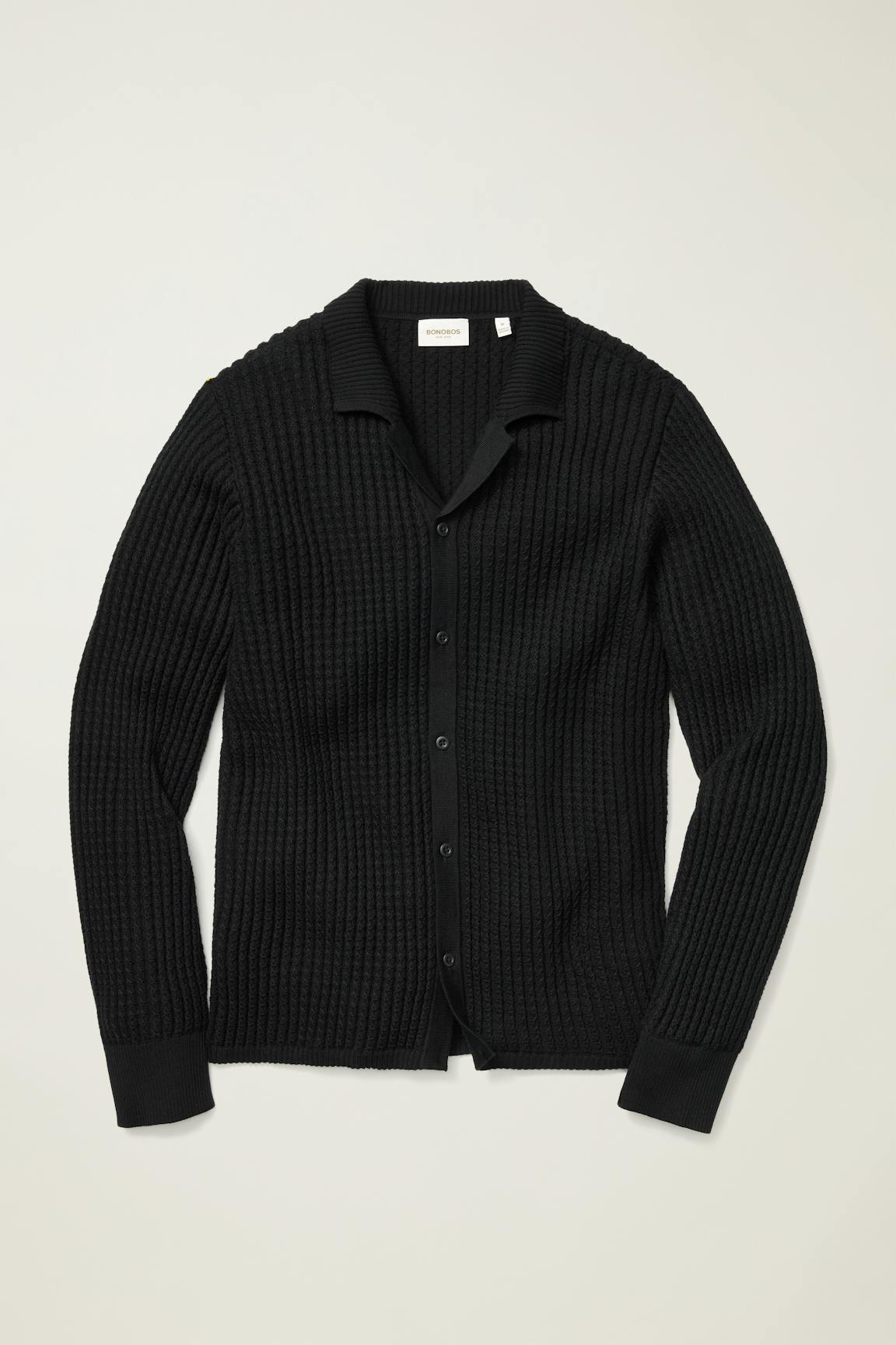 Hudson Long Sleeve Sweater Polo
