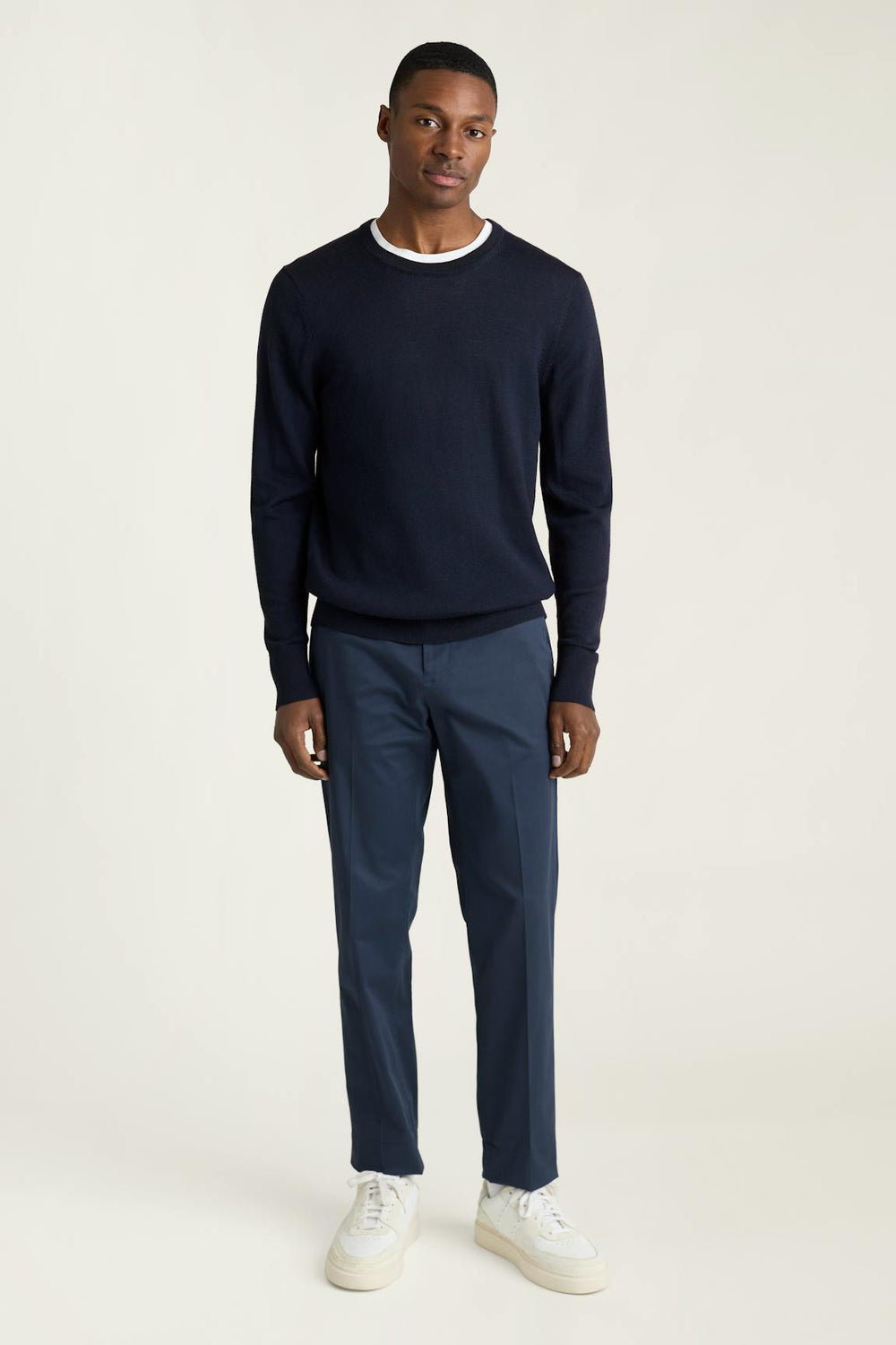 Washable Merino Crew Neck Sweater