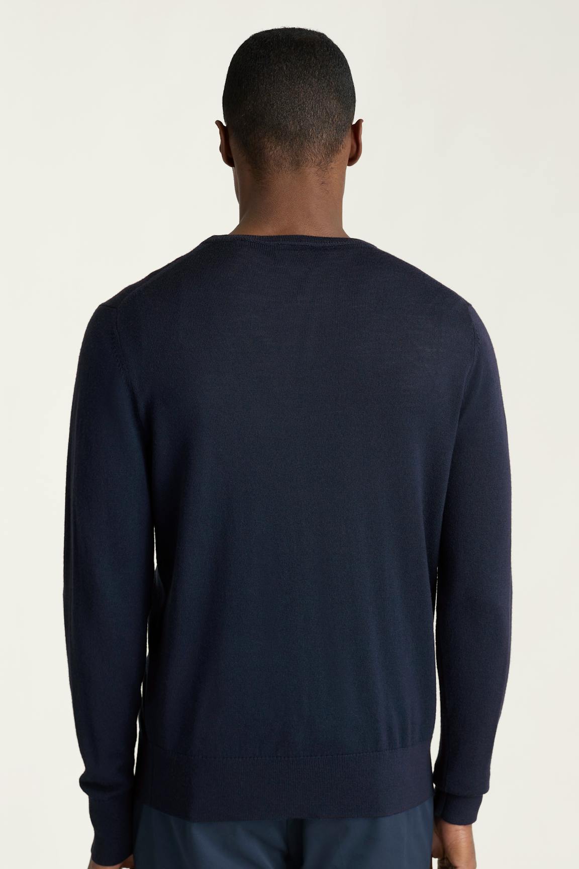 Washable Merino Crew Neck Sweater