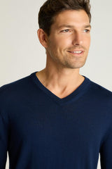Washable Merino V-Neck Sweater