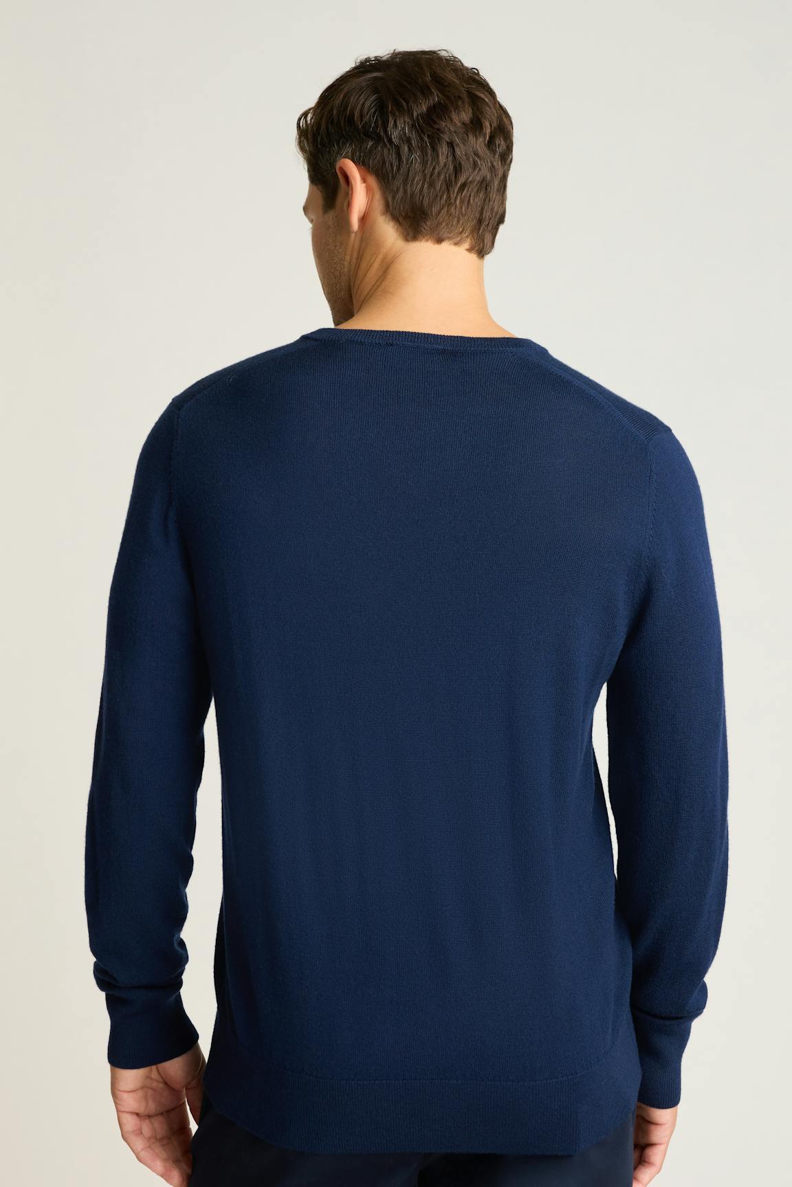 Washable Merino V-Neck Sweater