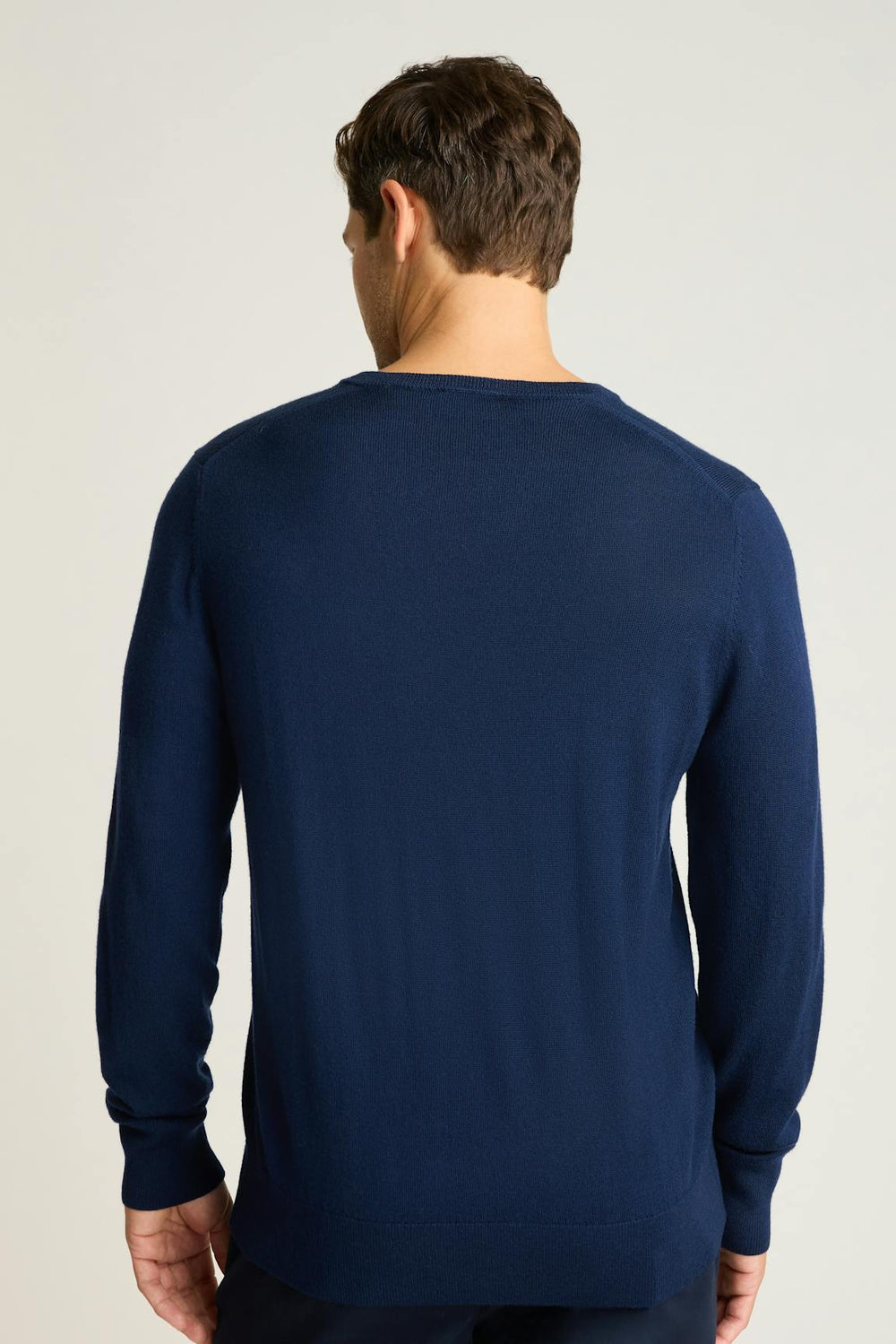 Washable Merino V-Neck Sweater
