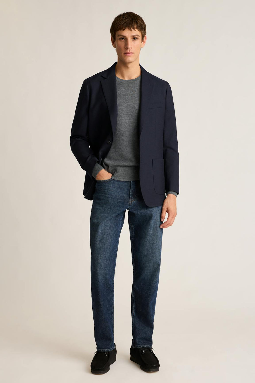 Washable Merino Crew Neck Sweater