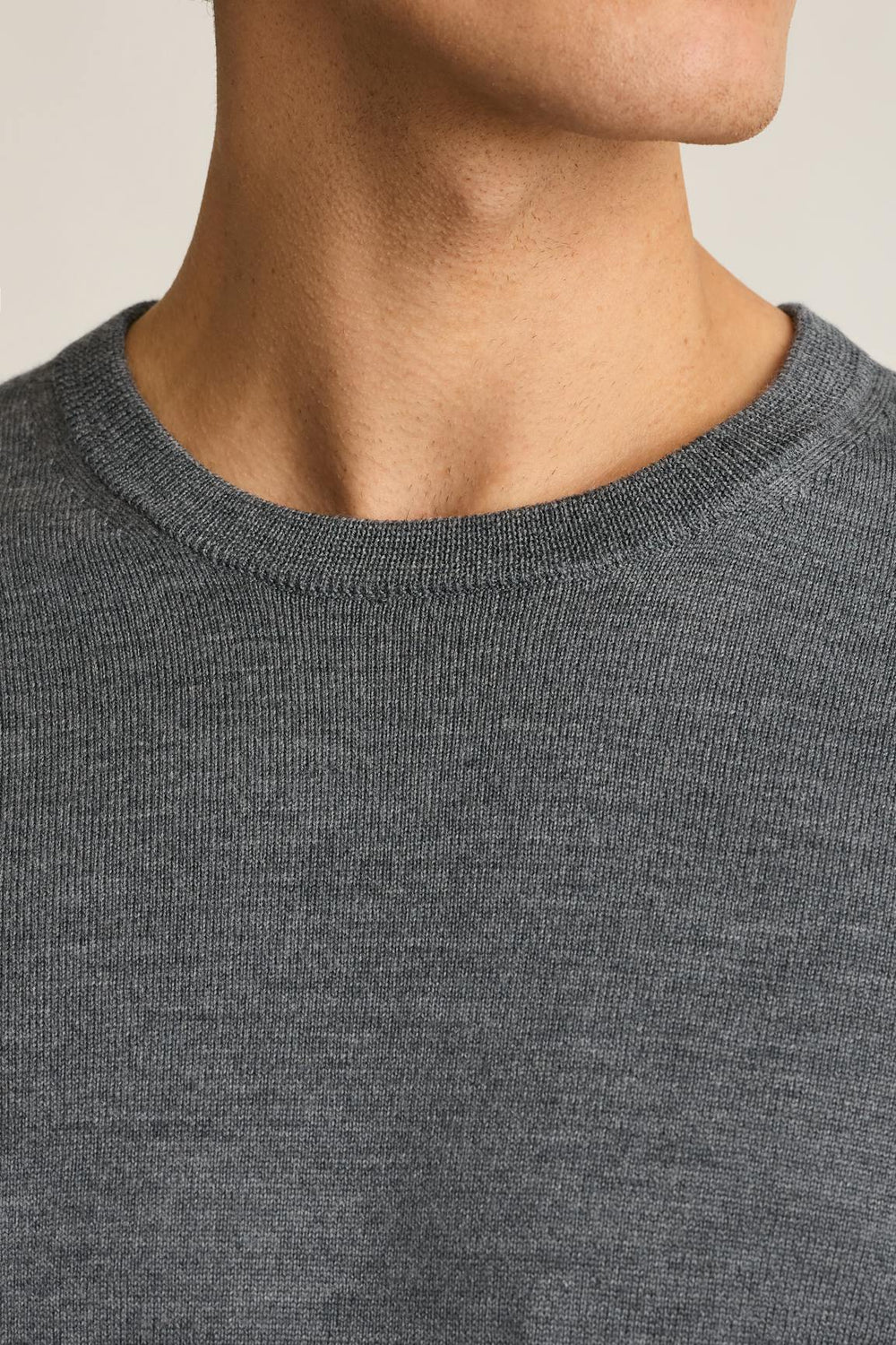 Washable Merino Crew Neck Sweater