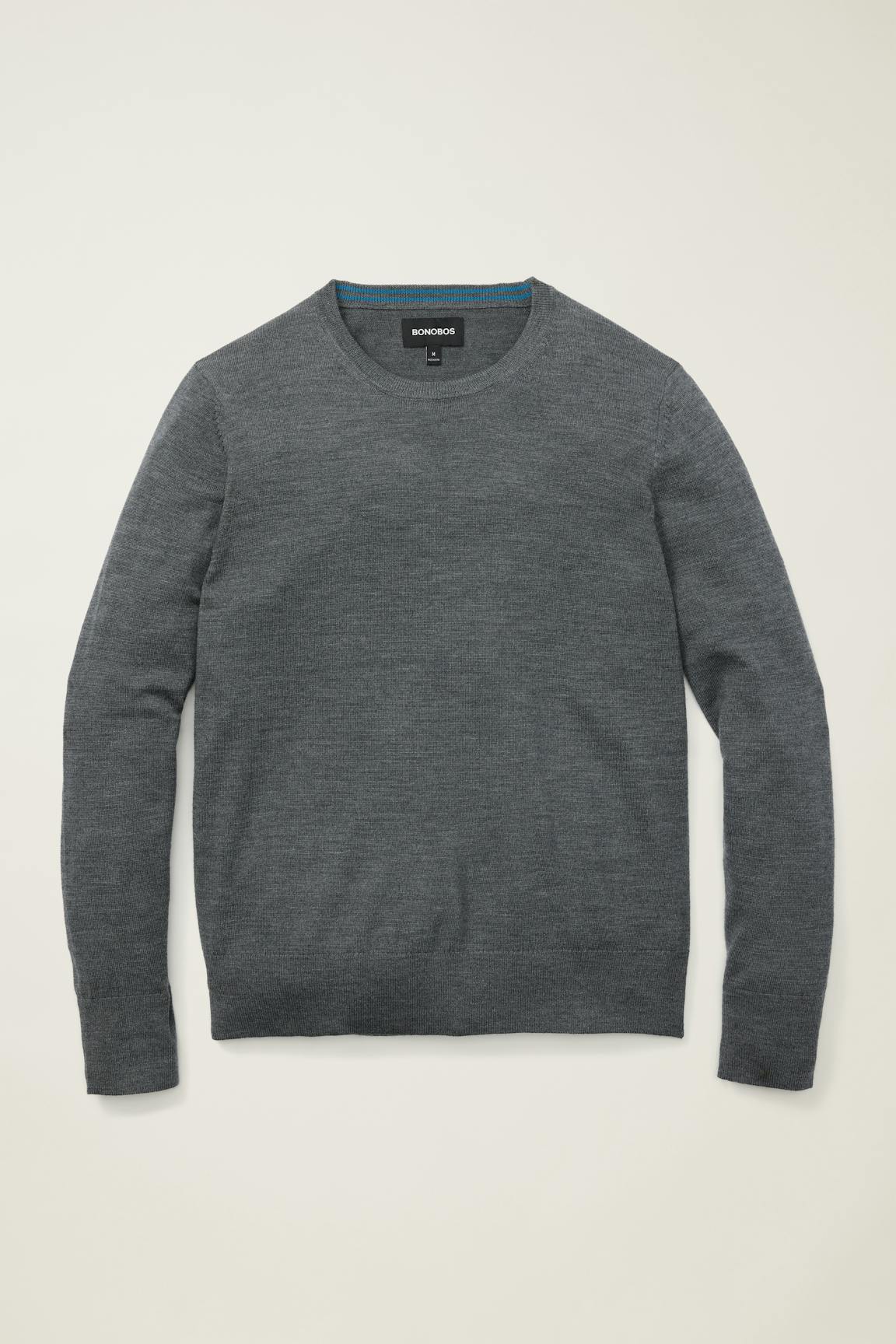 Washable Merino Crew Neck Sweater
