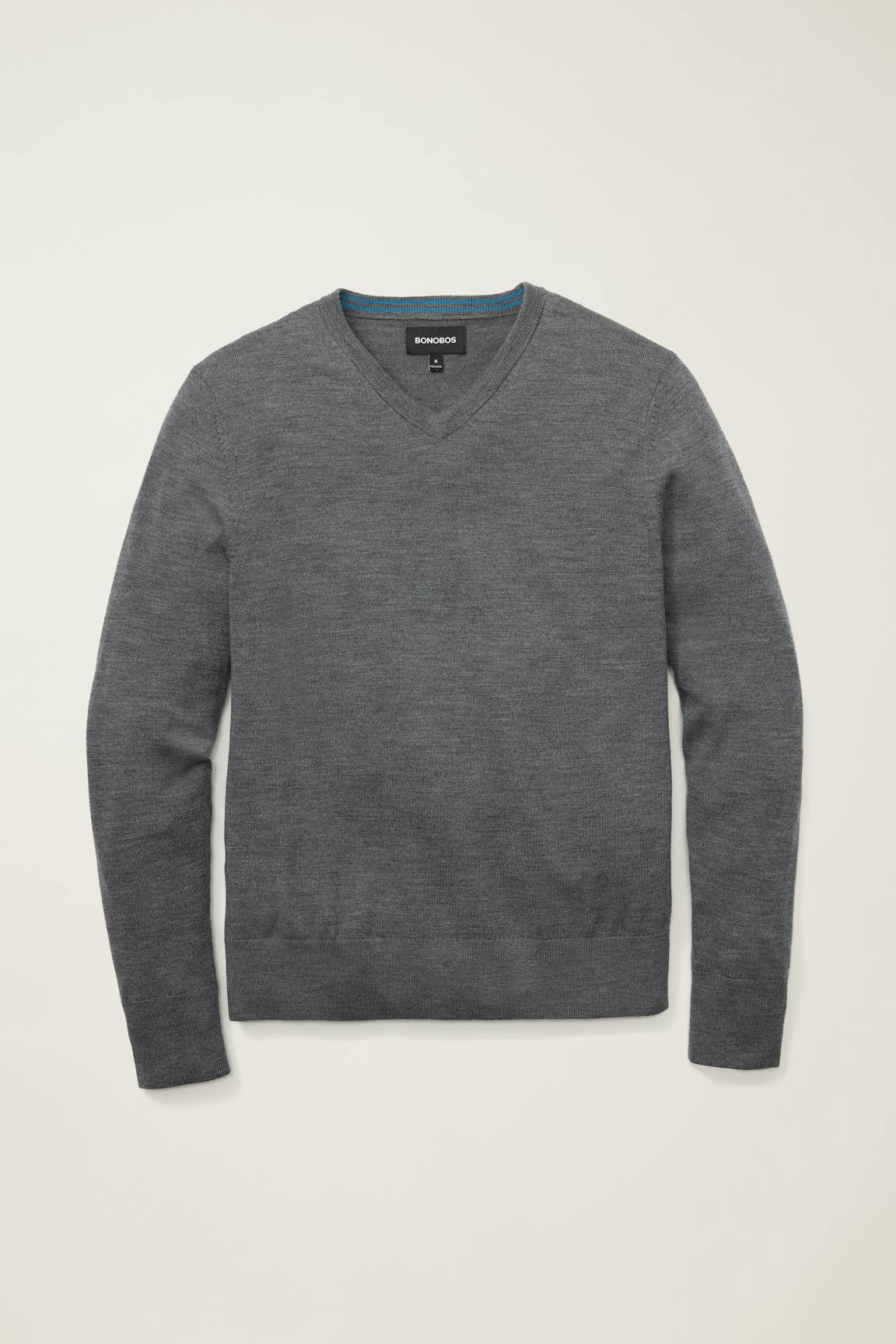 Washable Merino V-Neck Sweater