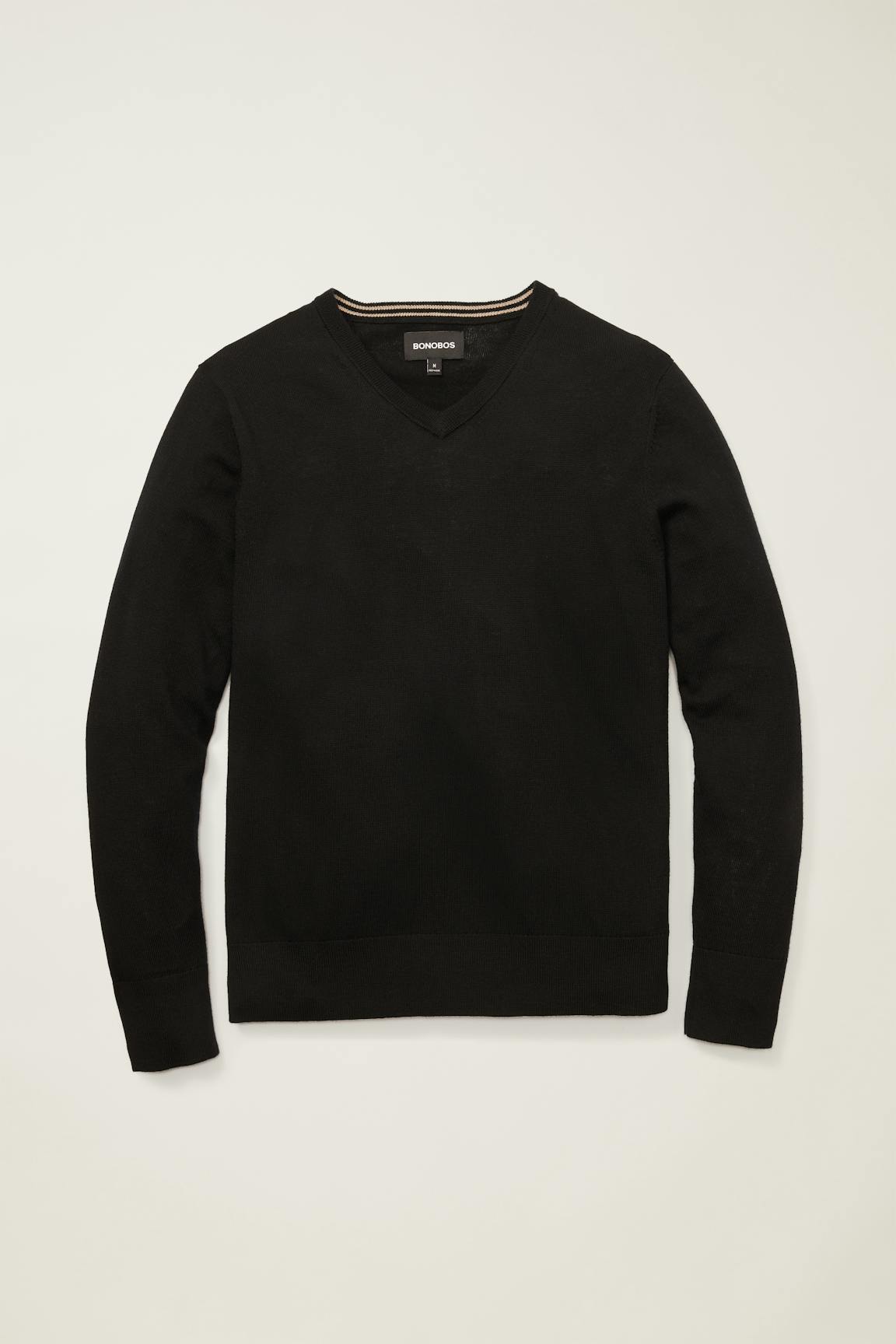 Washable Merino V-Neck Sweater