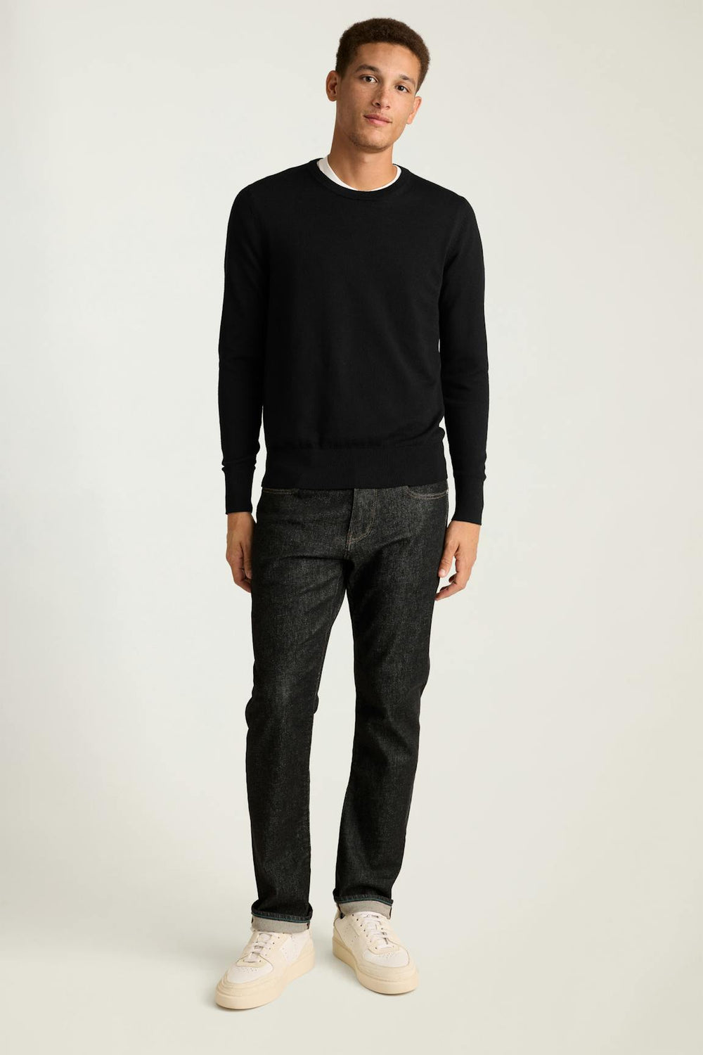 Washable Merino Crew Neck Sweater