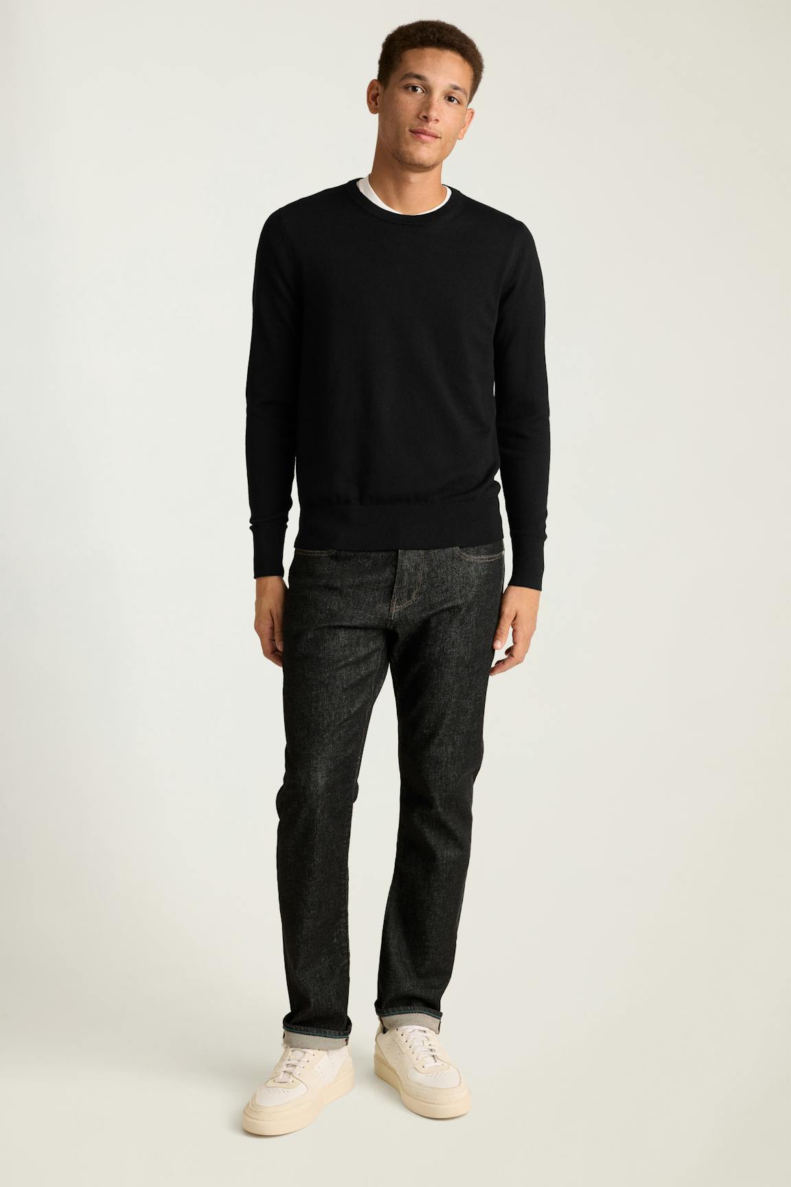 Washable Merino Crew Neck Sweater
