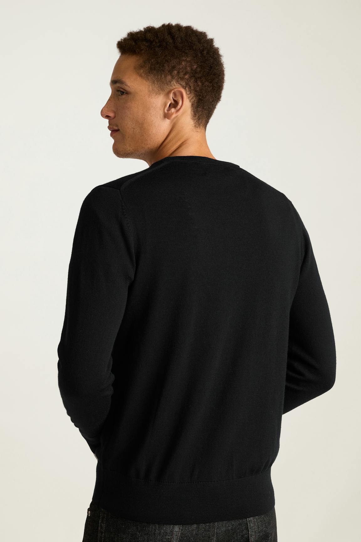Washable Merino Crew Neck Sweater