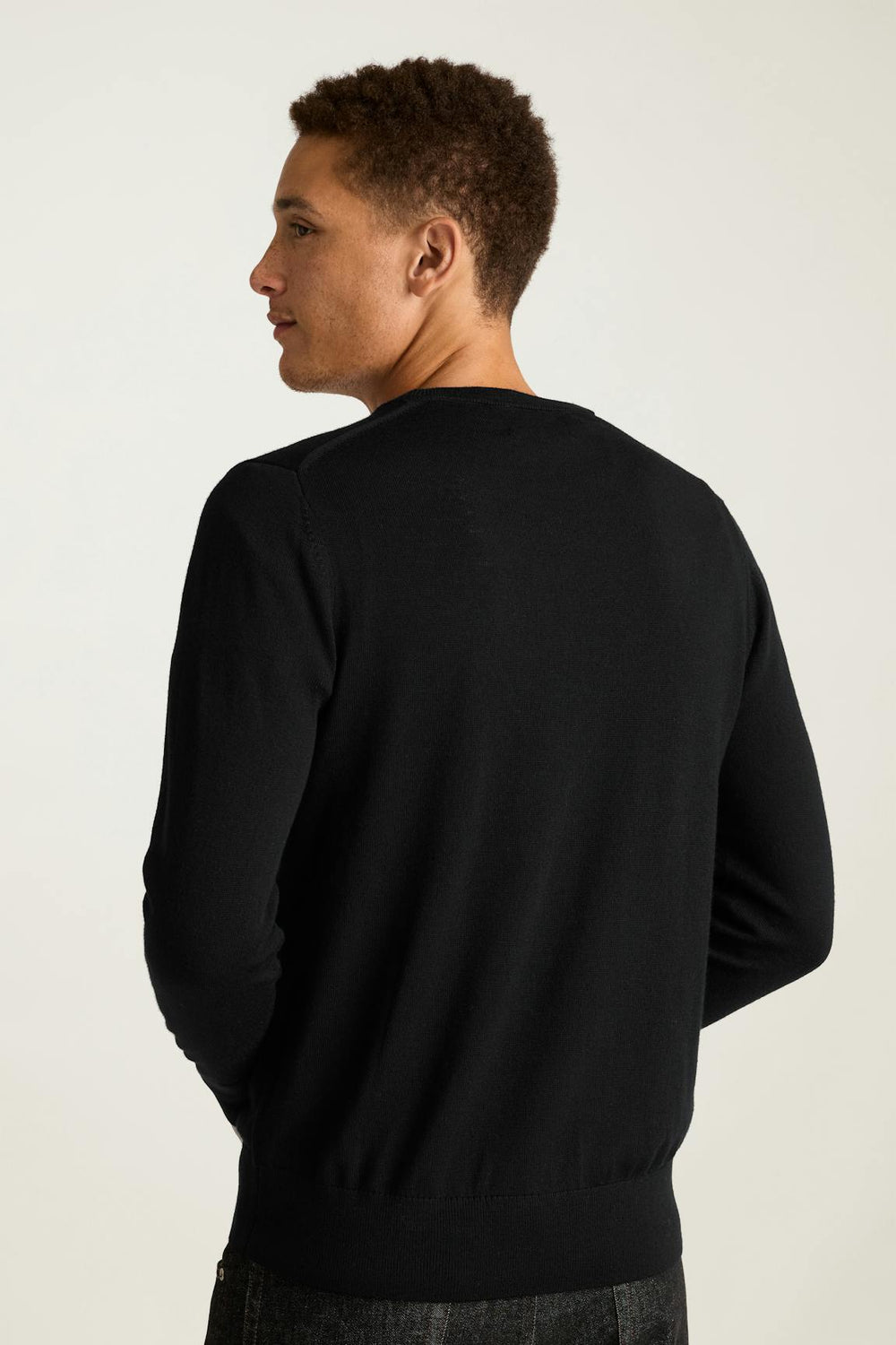 Washable Merino Crew Neck Sweater