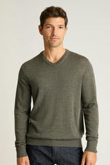 Washable Merino V-Neck Sweater
