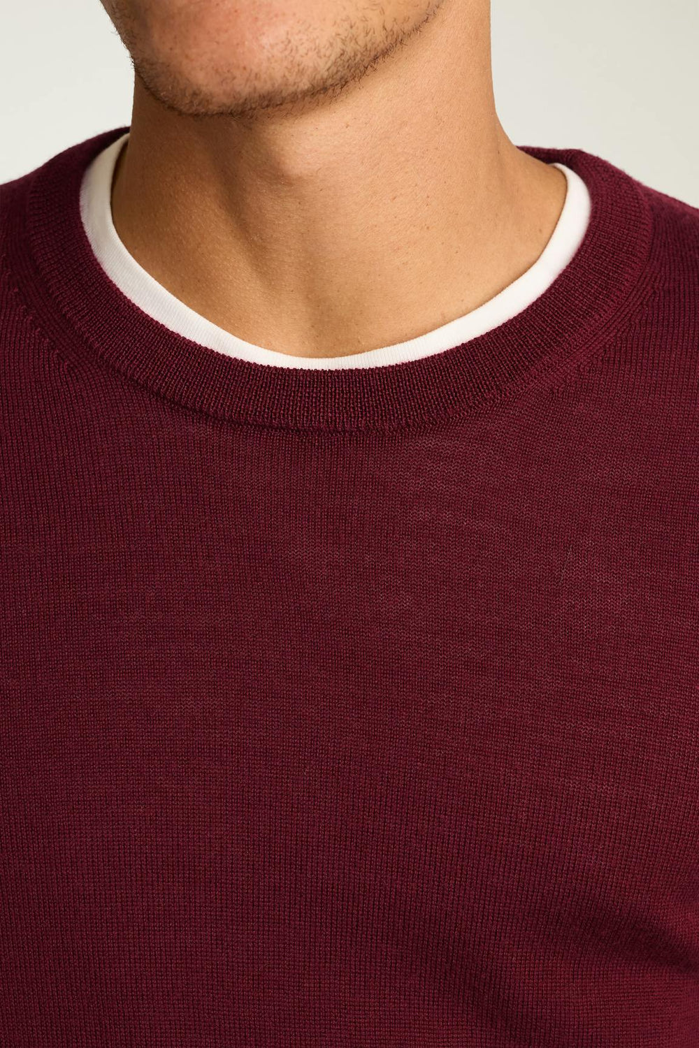 Washable Merino Crew Neck Sweater