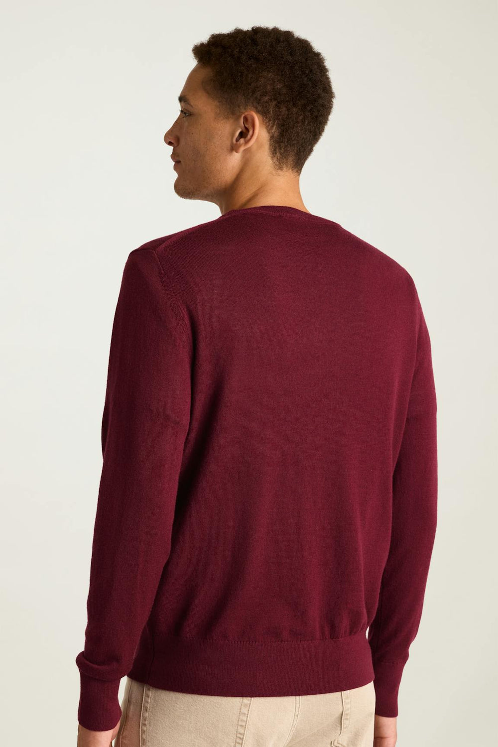 Washable Merino Crew Neck Sweater