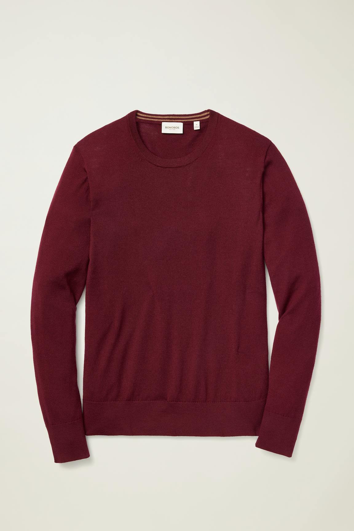 Washable Merino Crew Neck Sweater