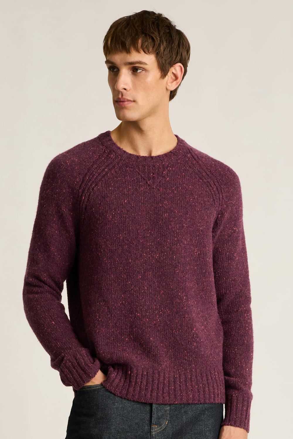 Donegal Crew Neck Sweater