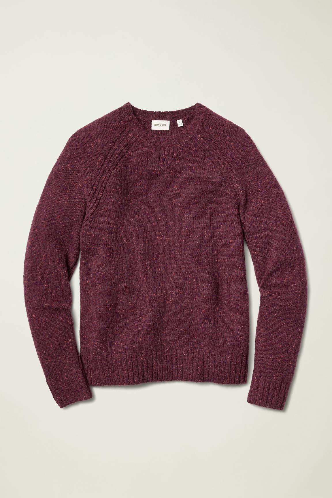 Donegal Crew Neck Sweater