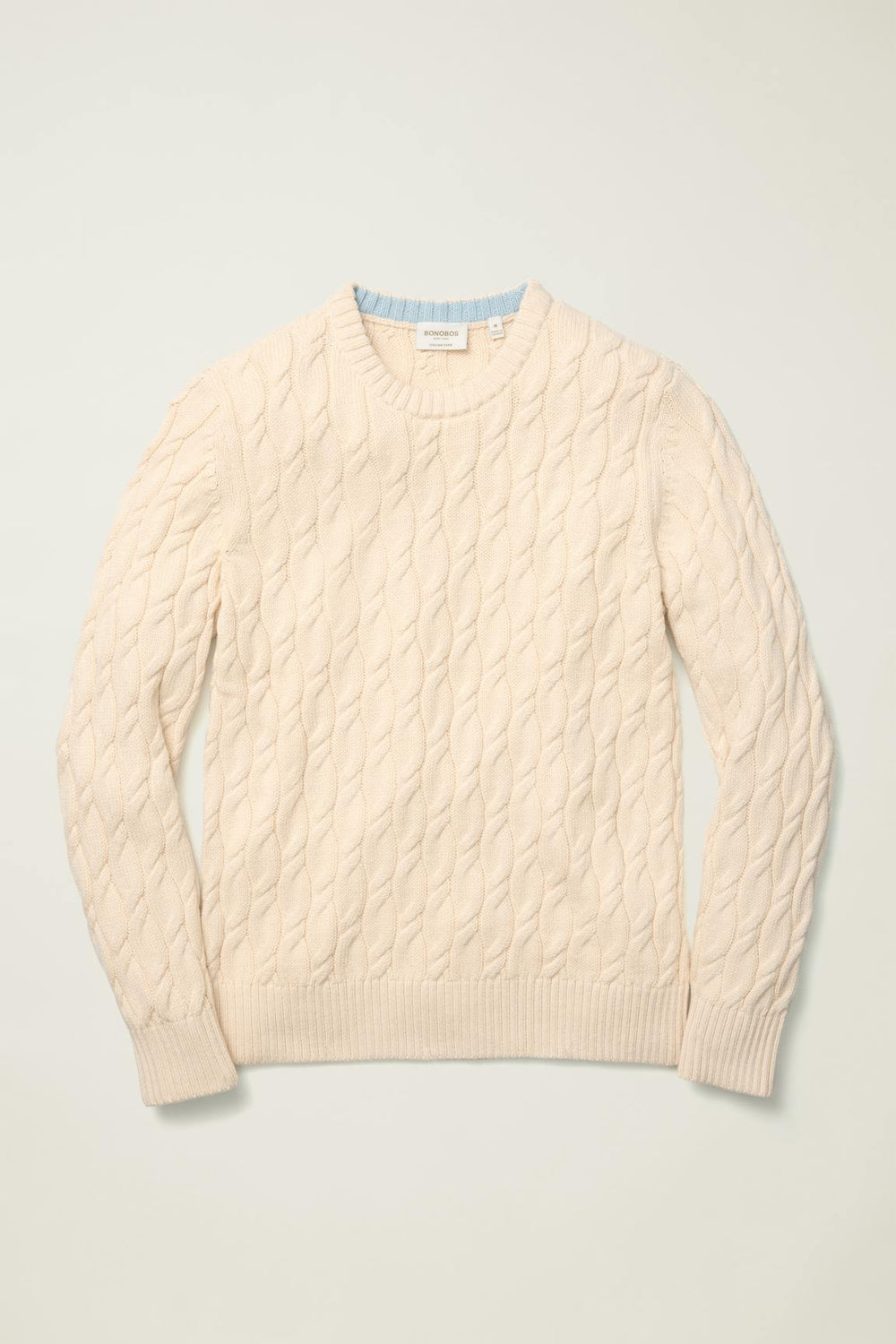 Italian Cotton Cable Sweater
