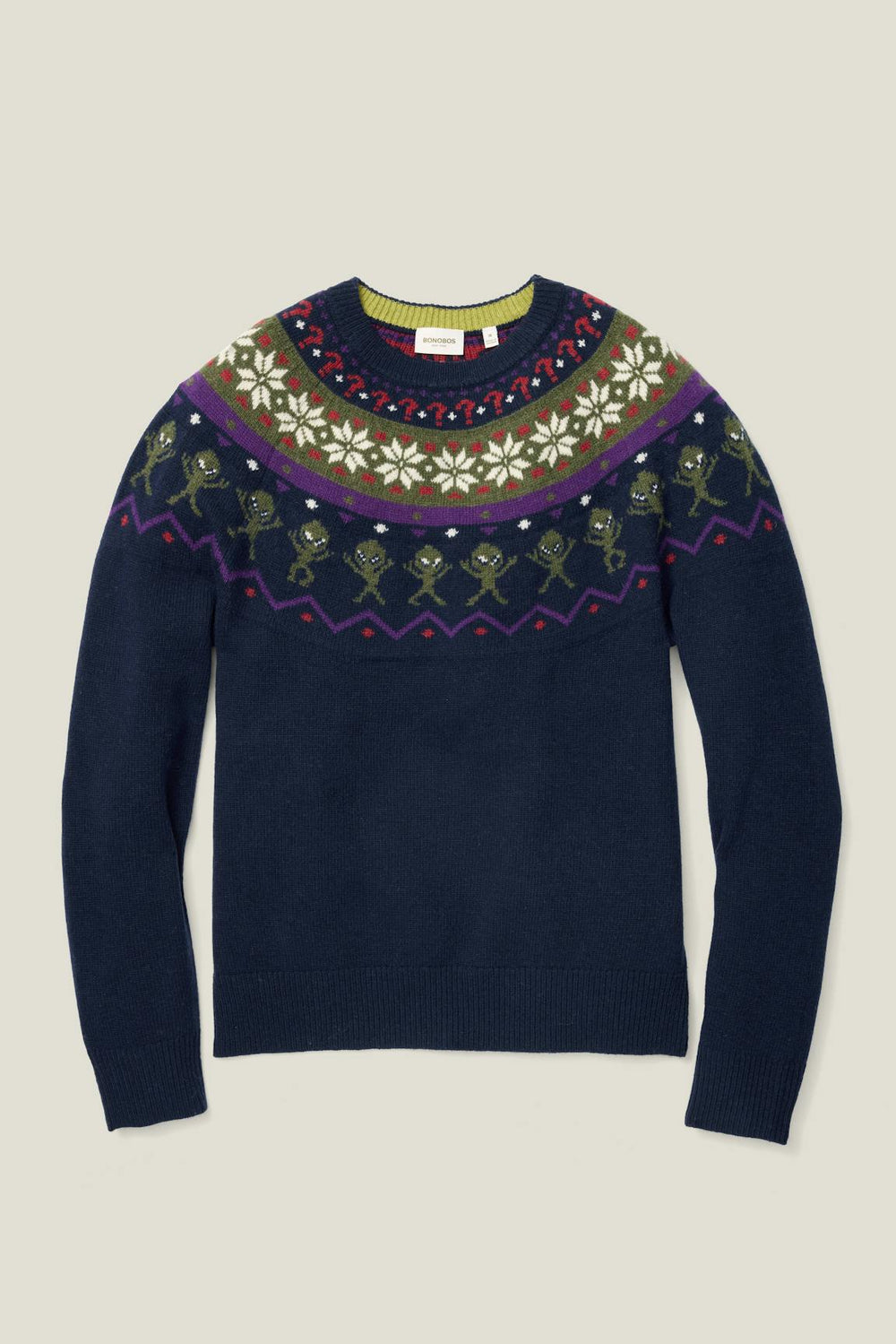 Phone Home Fair Isle Sweater