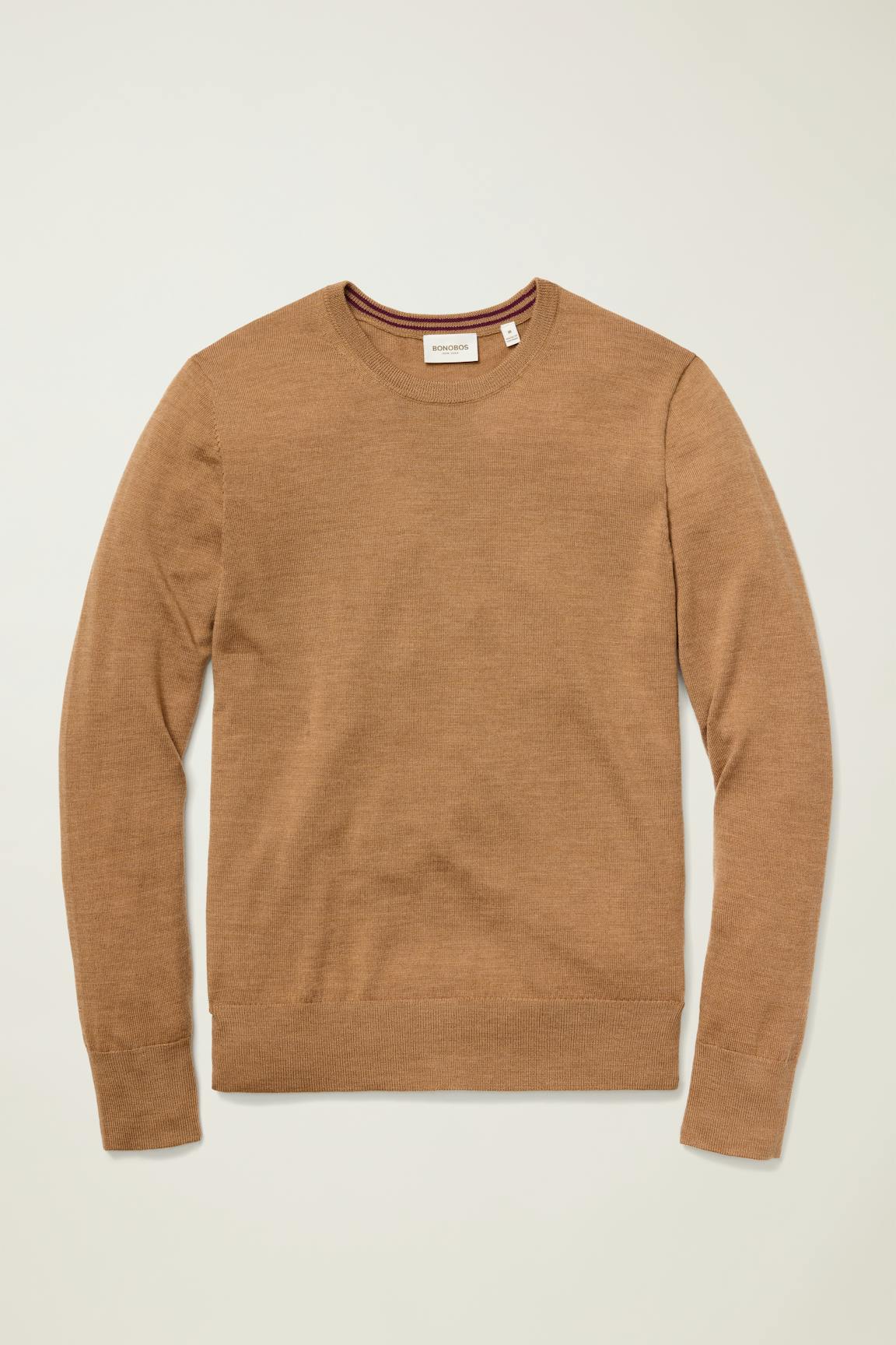 Washable Merino Crew Neck Sweater