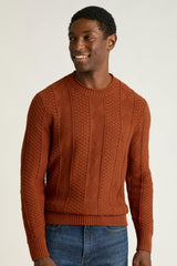 Cotton Cashmere Roll Neck Sweater