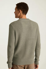 Cotton Cashmere Henley Sweater