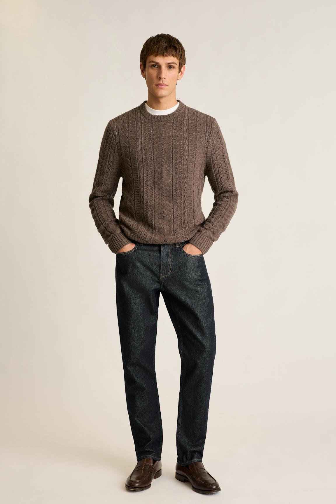 Merino Cable Sweater