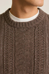 Merino Cable Sweater