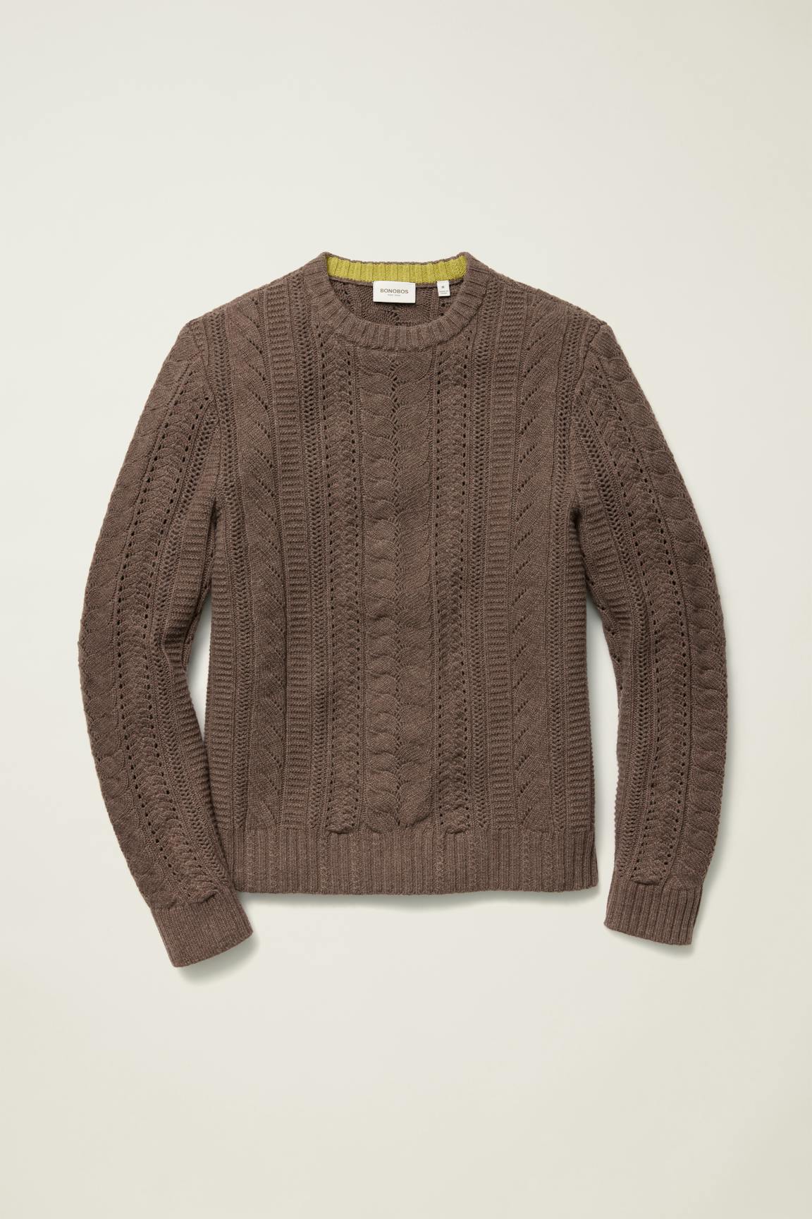 Merino Cable Sweater
