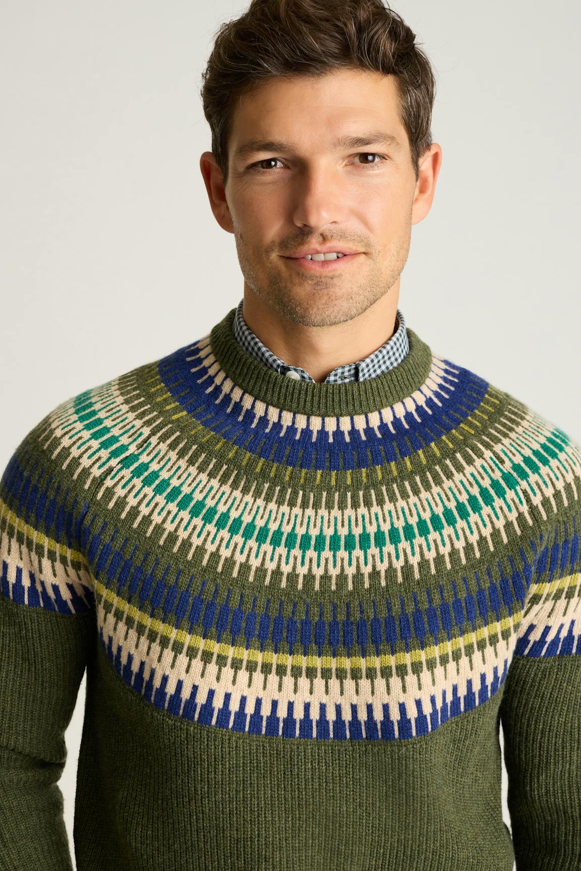 Jazzy Fair Isle Sweater