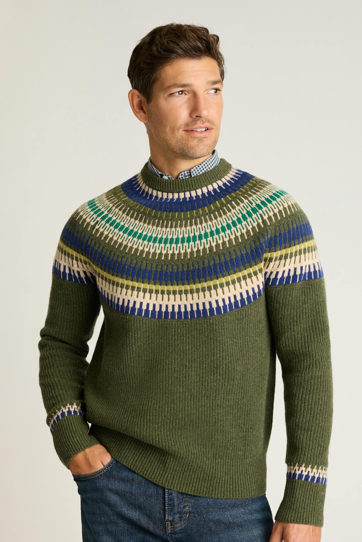 Jazzy Fair Isle Sweater