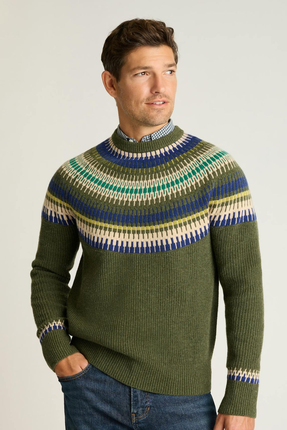 Jazzy Fair Isle Sweater