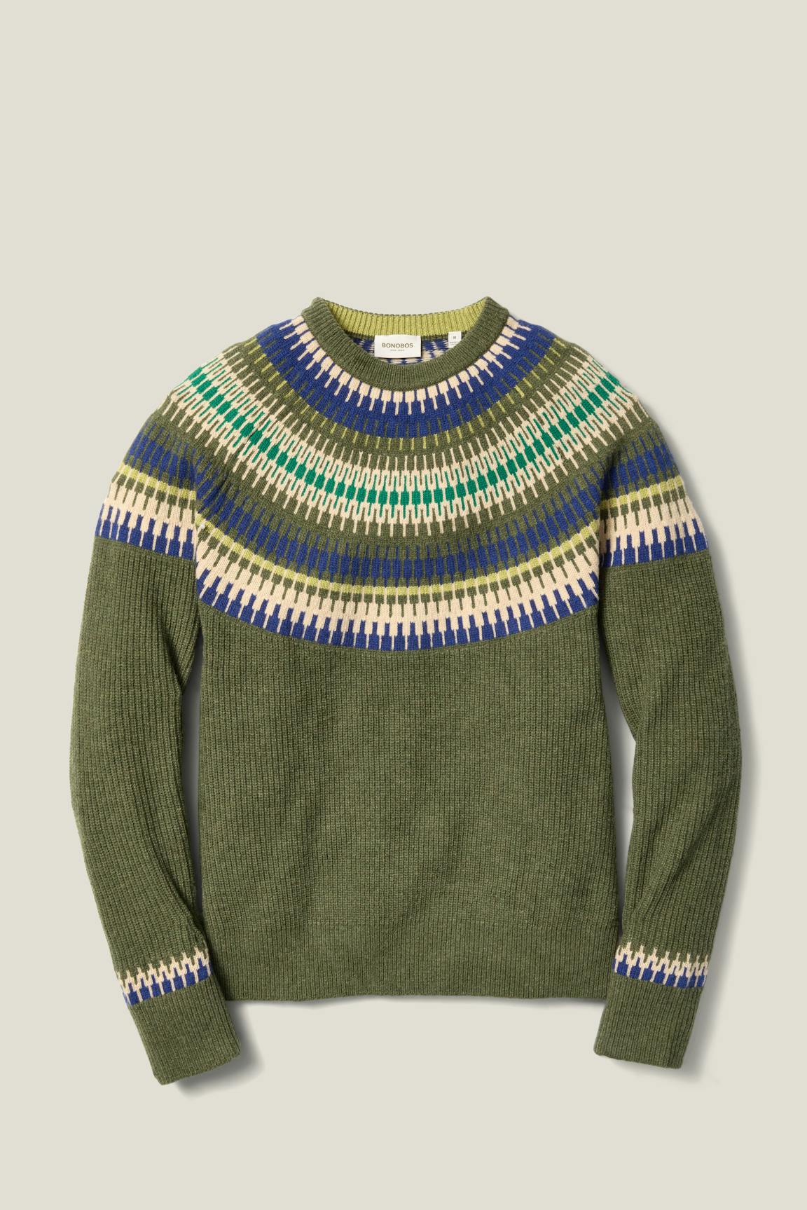 Jazzy Fair Isle Sweater