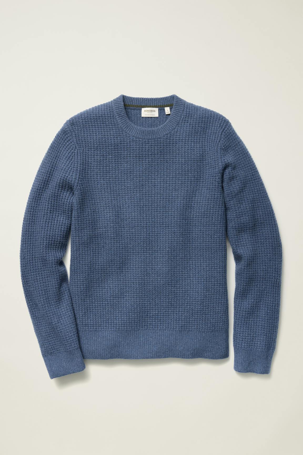 Italian Cashmere Crew Neck Sweater
