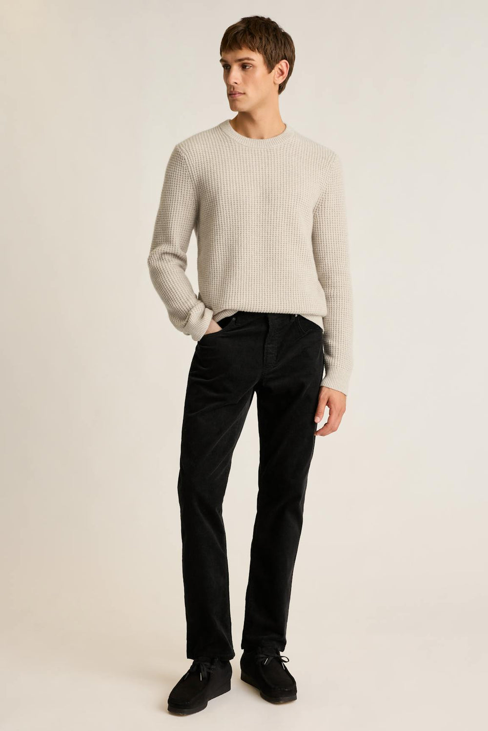 Italian Cashmere Crew Neck Sweater