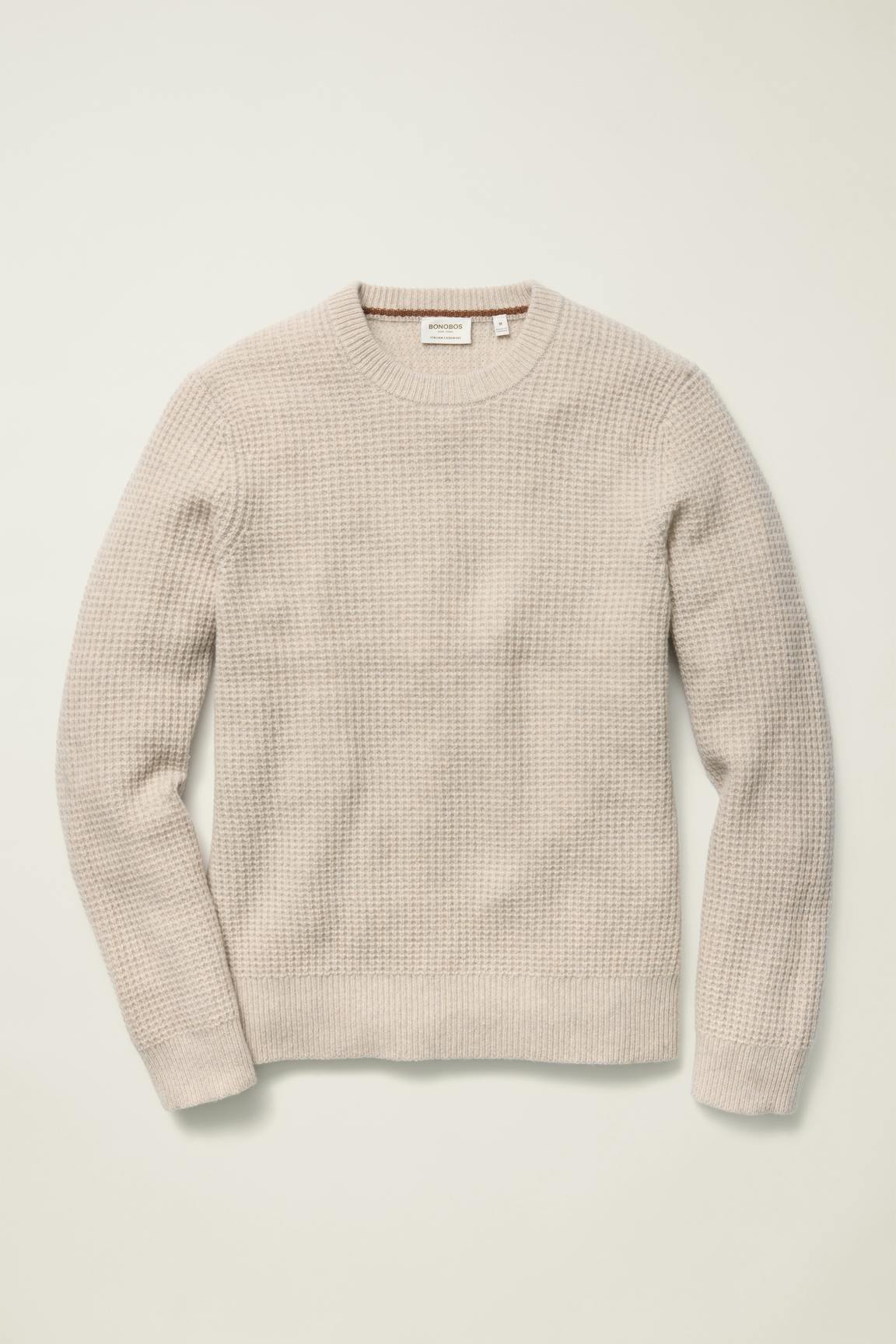 Italian Cashmere Crew Neck Sweater